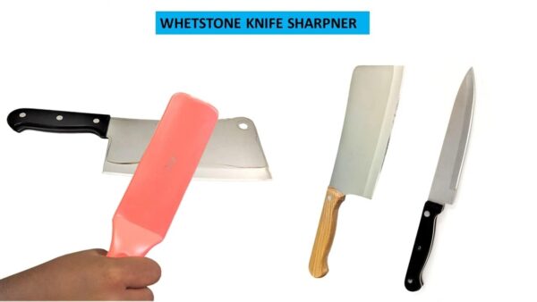 Chillatai Multipurpose Silicone Carbide Combination Stone for Sharpening Knife and Sharp Tool with Handle - Image 2