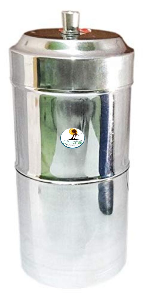 Chillatai Stainless Steel South Indian Filter Coffee Maker / Coffee Maker 200ML (4-5 Cups)