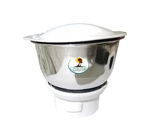 CHILLATAI Vidiem Mixer Grinder Compatible Mixie Jar/Chutney Jar/Mixer Jar 500 Ml (0.5 Liter)